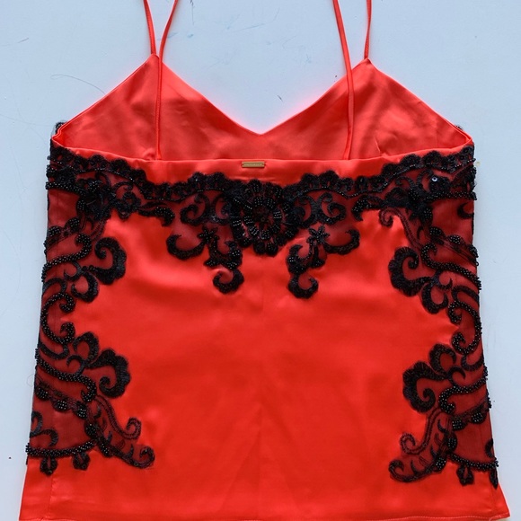 Silk lace-embellished top - Picture 6 of 8